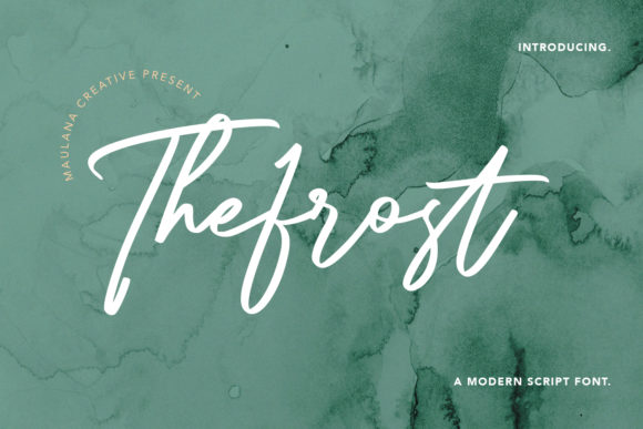 Download The Frost Modern Script - Script Collection