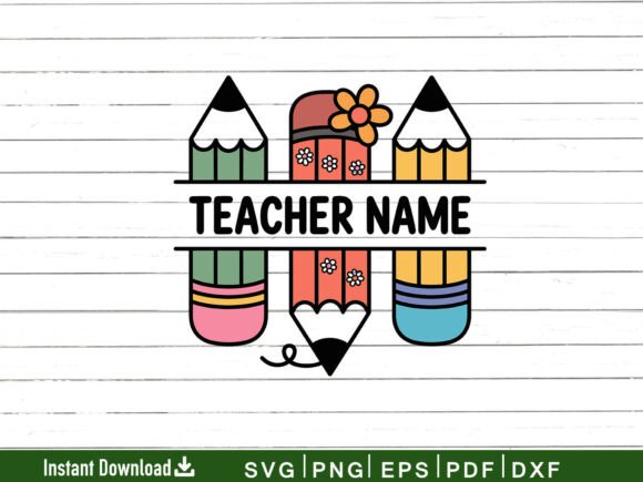 Download Teacher Pencil Paper Bow Svg, Cut File - Pencil Collection