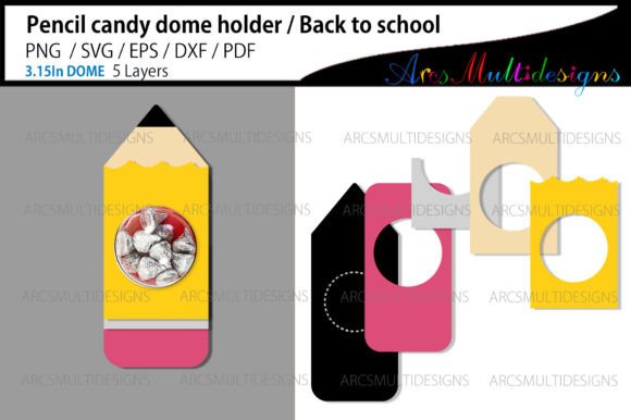 Download Pencil Candy Dome Holder - Old Collection